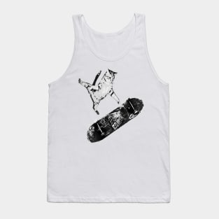 RAD SKATEBOARDING KICK FLIP CAT | SK8CAT Tank Top